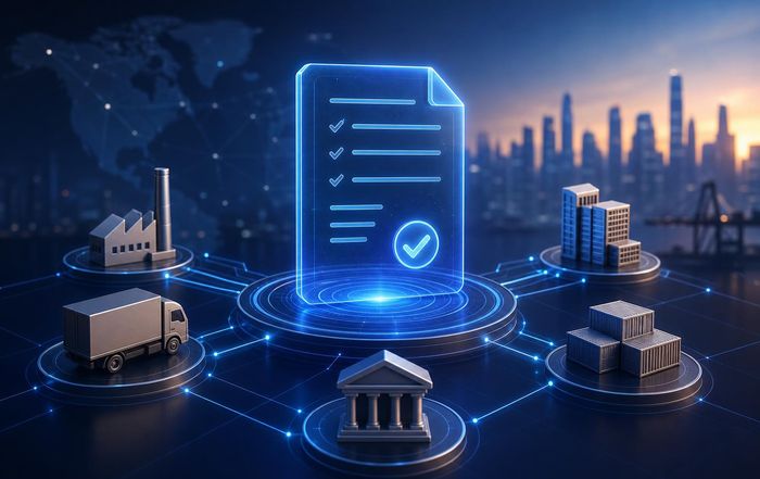 Article Image for Smart Contracts Transforming Commercial Finance